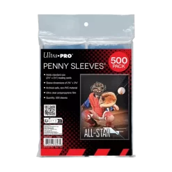 Protectores Delgados 2.5 X 3.5 (Penny Sleeves) - 500pz